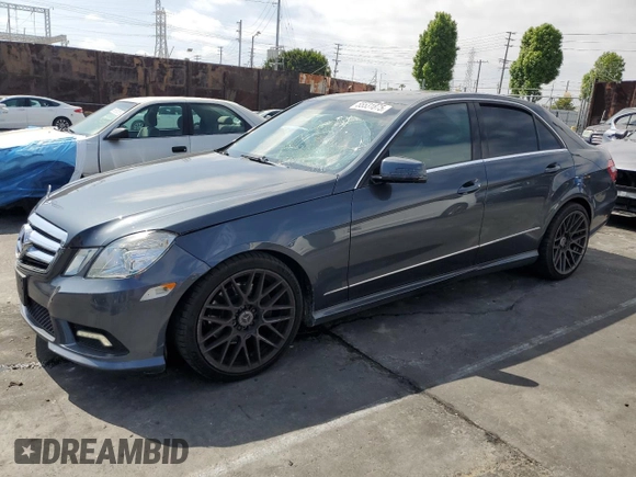 2011 Mercedes-Benz E 350 Luxury with VIN WDDHF5GB7BA508488, listed as a Copart auction lot 55531875 with 114,351 mi miles and Salvage Title. Bid and sale history available at DreamBid. Image 1.