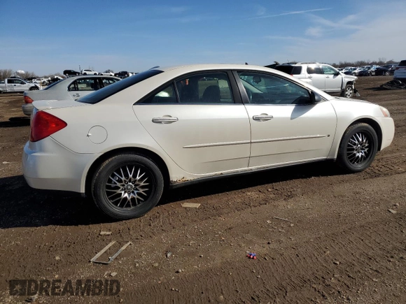 2008 Pontiac G6 with VIN 1G2ZG57B384303581, listed as a Copart auction lot 49899205 with 176,854 mi miles and Salvage Title. Bid and sale history available at carsss.com. Image 3.