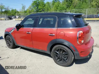 2014 MINI Countryman S with VIN WMWZC3C54EWP25321, listed as a Copart auction lot 54898515 with 48,530 mi miles and Salvage Title. Bid and sale history available at DreamBid. Image 2.