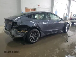 2023 Tesla Model 3 с VIN 5YJ3E1EA6PF655555, выставлен на аукционе Copart как лот 58616695 с пробегом 33 667 миль миль и Списание • Salvage title. История ставок и продаж доступна на DreamBid. Изображение 3.