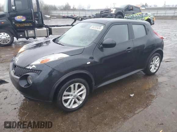 2014 Nissan Juke Nismo with VIN JN8AF5MV2ET482485, listed as a Copart auction lot 84203434 with 53,605 mi miles and Salvage Title. Bid and sale history available at carsss.com. Image 1.