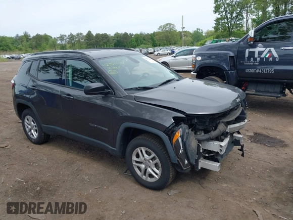 2018 Jeep Compass Sport с VIN 3C4NJDAB3JT230260, выставлен на аукционе IAAI как лот 42352447 с пробегом 118 902 миль миль и . История ставок и продаж доступна на DreamBid. Изображение 13.