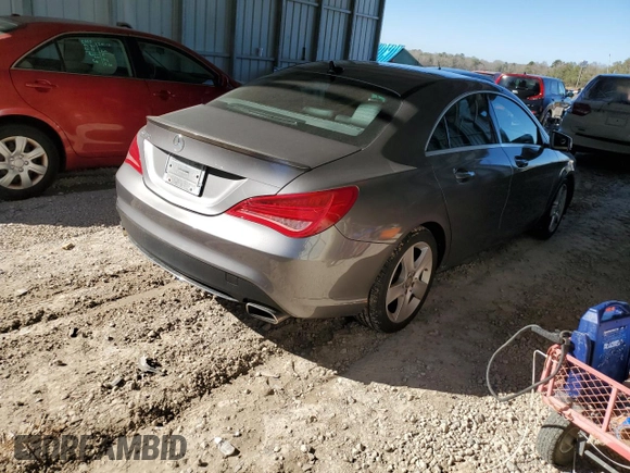 2015 Mercedes-Benz CLA 250 with VIN WDDSJ4EB4FN177658, listed as a Copart auction lot 42015144 with 85,960 mi miles and . Bid and sale history available at DreamBid. Image 3.