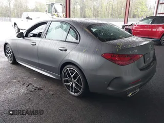 2023 Mercedes-Benz C 300 with VIN W1KAF4HB8PR150031, listed as a IAAI auction lot 42186906 with 14,816 mi miles and . Bid and sale history available at DreamBid. Image 3.