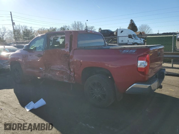 2020 Toyota Tundra 2WD SR5 with VIN 5TFEY5F14LX270310, listed as a Copart auction lot 85805864 with 53,062 mi miles and Salvage Title. Bid and sale history available at carsss.com. Image 2.