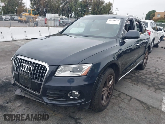 2017 Audi Q5 Premium Plus with VIN WA1L2AFP3HA002472, listed as a IAAI auction lot 42543924 with 114,098 mi miles and . Bid and sale history available at DreamBid. Image 17.