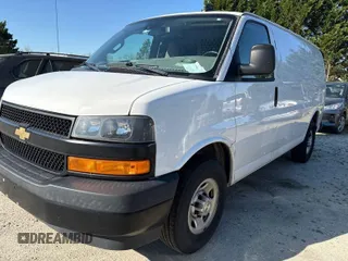 2020 Chevrolet Express Cargo with VIN 1GCWGAFG9L1220204, listed as a IAAI auction lot 41936790 with 155,438 mi miles and . Bid and sale history available at DreamBid. Image 10.
