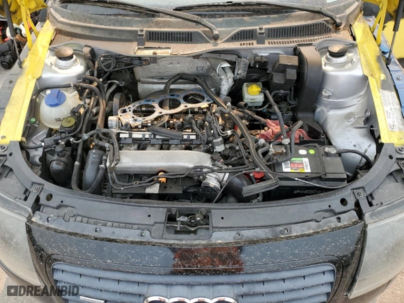 2002 Audi TT with VIN TRUWT28N531007611, listed as a Copart auction lot 87670625 with 175,809 mi miles and Salvage Title. Bid and sale history available at carsss.com. Image 11.