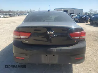 2020 Kia Rio LX with VIN 3KPA24AD6LE284818, listed as a Copart auction lot 48316535 with 57,872 mi miles and Salvage Title. Bid and sale history available at carsss.com. Image 6.