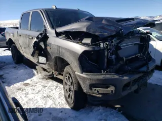 2023 Ram 2500 Laramie with VIN 3C6UR5FLXPG647136, listed as a Copart auction lot 41871595 with 35,213 mi miles and Salvage Title. Bid and sale history available at carsss.com. Image 4.