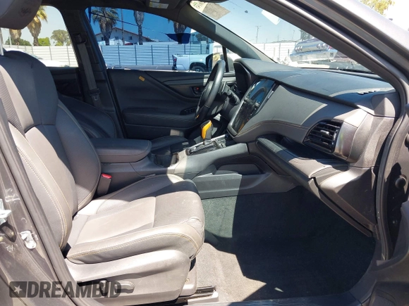 2023 Subaru Outback Wilderness with VIN 4S4BTGUD9P3119756, listed as a IAAI auction lot 42206143 with 33,502 mi miles and . Bid and sale history available at DreamBid. Image 5.