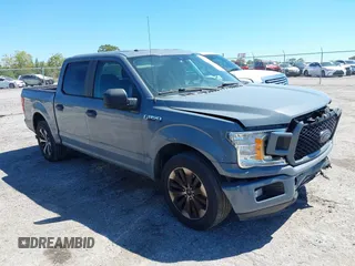 2019 Ford F-150 XL with VIN 1FTEW1CP1KFC29631, listed as a IAAI auction lot 41757364 with 81,796 mi miles and . Bid and sale history available at carsss.com. Image 1.