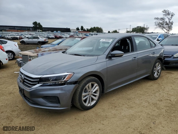 2021 Volkswagen Passat 2.0T S with VIN 1VWAA7A31MC011559, listed as a Copart auction lot 41795995 with 29,926 mi miles and Salvage Title. Bid and sale history available at carsss.com. Image 1.