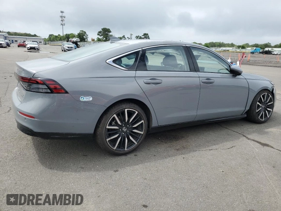 2024 Honda Accord Touring with VIN 1HGCY2F83RA040905, listed as a Copart auction lot 62663025 with 41,354 mi miles and Salvage title. Bid and sale history available at DreamBid. Image 3.