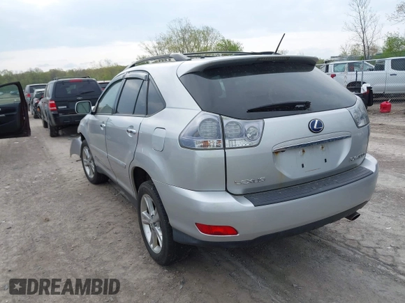 2008 Lexus RX 400h with VIN JTJHW31U482853485, listed as a IAAI auction lot 42145051 with 199,230 mi miles and . Bid and sale history available at DreamBid. Image 3.