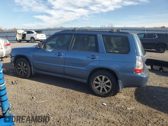 2007 Subaru Forester X w/Premium Pkg with VIN JF1SG65627H714993, listed as a Copart auction lot 82186004 with 210,408 mi miles and Salvage Title. Bid and sale history available at carsss.com. Image 2.