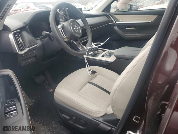 2024 Mazda CX-90 PHEV Premium with VIN JM3KKDHAXR1157945, listed as a Copart auction lot 82247184 with NaN miles and Salvage Title. Bid and sale history available at carsss.com. Image 7.