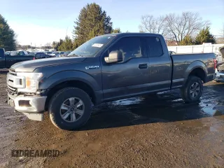 2019 Ford F-150 XL with VIN 1FTFX1E54KFA92939, listed as a Copart auction lot 88313605 with 59,262 mi miles and Salvage title. Bid and sale history available at DreamBid. Image 1.