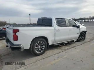 2021 Chevrolet Silverado 1500 LT with VIN 1GCUYDED5MZ142388, listed as a Copart auction lot 49626535 with 49,952 mi miles and Salvage Title. Bid and sale history available at DreamBid. Image 3.