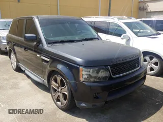 2012 Land Rover Range Rover Sport HSE with VIN SALSF2D41CA726733, listed as a Copart auction lot 53979695 with 258,935 mi miles and Clean Title. Bid and sale history available at carsss.com. Image 1.