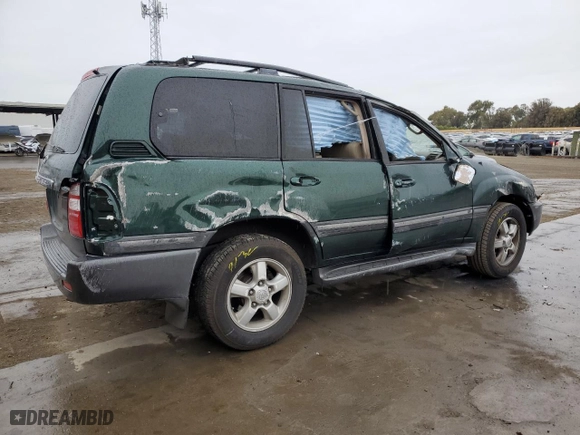 2004 Toyota Land Cruiser with VIN JTEHT05J142057907, listed as a Copart auction lot 43091765 with 280,839 mi miles and Salvage Title. Bid and sale history available at carsss.com. Image 3.