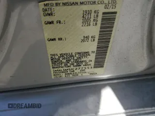 2015 Nissan Altima 2.5 with VIN 1N4AL3AP1FC277553, listed as a Copart auction lot 61069645 with 132,118 mi miles and Salvage title. Bid and sale history available at DreamBid. Image 12.