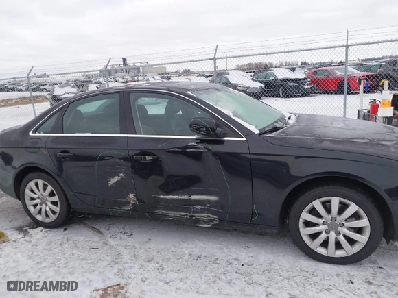 2013 Audi A4 Premium with VIN WAUBFAFL2DN036132, listed as a IAAI auction lot 41344158 with 156,073 mi miles. Bid and sale history available at carsss.com. Image 13.
