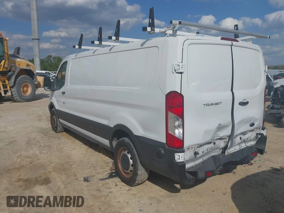 2019 Ford Transit z VIN 1FTYR2YM5KKA41176, wystawiony jako IAAI lot #41594906 z przebiegiem 76 637 mil mil oraz . Historia ofert i sprzedaży dostępna na DreamBid. Obrazek 3.
