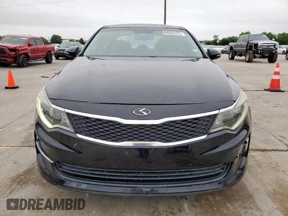 2016 Kia Optima EX with VIN 5XXGU4L33GG079351, listed as a Copart auction lot 58868595 with 138,723 mi miles and Salvage title. Bid and sale history available at DreamBid. Image 5.