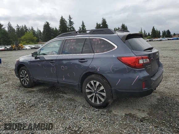 2017 Subaru Outback Limited with VIN 4S4BSEKC0H3251209, listed as a Copart auction lot 61591455 with 62,886 mi miles and Salvage title. Bid and sale history available at DreamBid. Image 2.