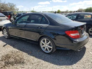 2014 Mercedes-Benz C 350 Sport with VIN WDDGF5HBXEA905028, listed as a Copart auction lot 51696165 with 111,620 mi miles and Salvage Title. Bid and sale history available at DreamBid. Image 2.