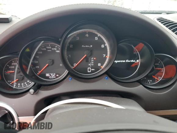 2014 Porsche Cayenne Turbo z VIN WP1AC2A24ELA87297, wystawiony jako Copart lot #80336514 z przebiegiem 86 752 mil mil oraz Szkoda całkowita • Salvage title. Historia ofert i sprzedaży dostępna na DreamBid. Obrazek 9.
