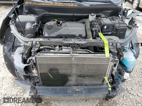 2021 Chevrolet Equinox LT with VIN 2GNAXUEV0M6147452, listed as a Copart auction lot 48420745 with 117,638 mi miles and Salvage Title. Bid and sale history available at DreamBid. Image 11.