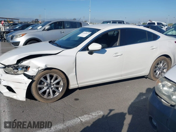 2015 Mazda 6 i Sport with VIN JM1GJ1U59F1211787, listed as a IAAI auction lot 41645517 with 83,537 mi miles. Bid and sale history available at carsss.com. Image 14.