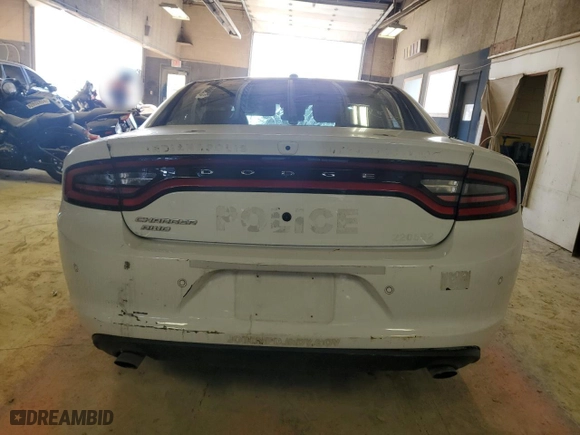 2022 Dodge Charger Police with VIN 2C3CDXKG0NH130680, listed as a Copart auction lot 86765464 with 0 mi miles and Clean Title. Bid and sale history available at carsss.com. Image 6.