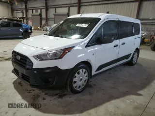 2021 Ford Transit Connect XL with VIN NM0GS9E20M1501412, listed as a Copart auction lot 88017445 with 23,315 mi miles and Salvage title. Bid and sale history available at DreamBid. Image 1.