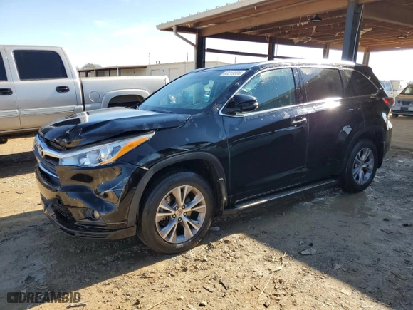 2014 Toyota Highlander XLE with VIN 5TDKKRFH8ES035751, listed as a Copart auction lot 43219335 with 138,056 mi miles and Salvage Title. Bid and sale history available at carsss.com. Image 1.