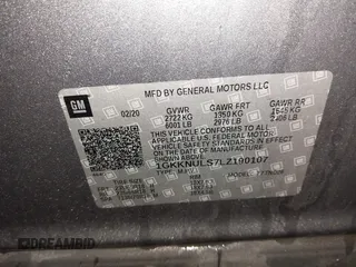 2020 GMC Acadia SLT with VIN 1GKKNULS7LZ190107, listed as a IAAI auction lot 41574428 with 74,613 mi miles and . Bid and sale history available at DreamBid. Image 9.
