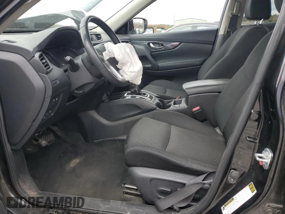 2018 Nissan Rogue SV with VIN KNMAT2MV3JP604860, listed as a Copart auction lot 47820735 with 124,650 mi miles and Salvage Title. Bid and sale history available at carsss.com. Image 7.
