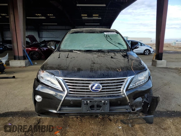 2015 Lexus RX 450h with VIN 2T2ZB1BA3FC002154, listed as a Copart auction lot 83834244 with 63,061 mi miles and Salvage Title. Bid and sale history available at DreamBid. Image 5.