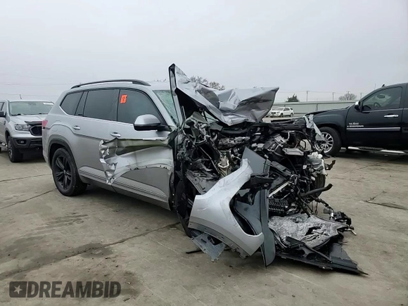 2021 Volkswagen Atlas SE with VIN 1V2MR2CA3MC531395, listed as a Copart auction lot 44148125 with Not provided miles and Salvage title. Bid and sale history available at DreamBid. Image 12.
