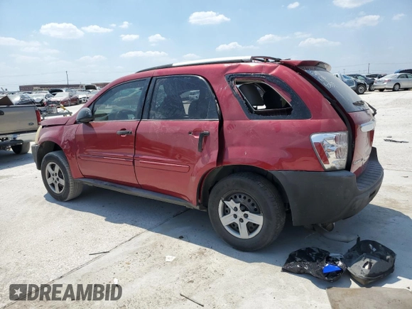 2005 Chevrolet Equinox LS with VIN 2CNDL13F956180099, listed as a Copart auction lot 68920394 with 254,049 mi miles and Non Repairable. Bid and sale history available at carsss.com. Image 2.