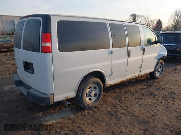 2005 Chevrolet Express Cargo with VIN 1GCFG15T251250047, listed as a IAAI auction lot 41797512 with 149,610 mi miles and . Bid and sale history available at DreamBid. Image 4.
