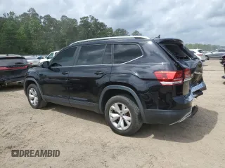 2019 Volkswagen Atlas SE with VIN 1V2DR2CA7KC605849, listed as a Copart auction lot 55557865 with 74,410 mi miles and Salvage title. Bid and sale history available at DreamBid. Image 2.