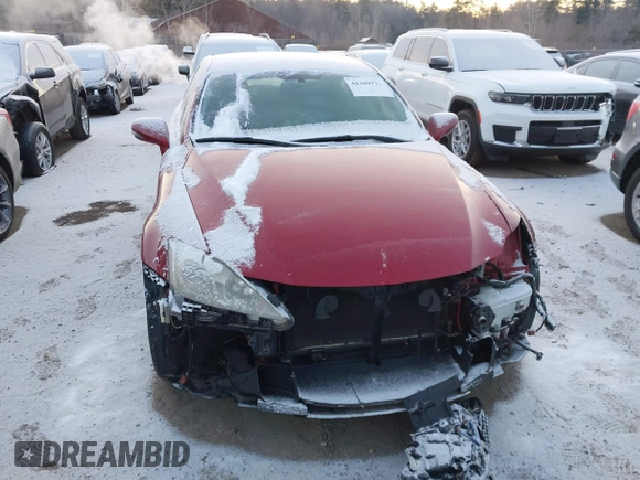 2009 Lexus IS 250 with VIN JTHCK262395034380, listed as a IAAI auction lot 41309773 with 155,778 mi miles and . Bid and sale history available at DreamBid. Image 12.