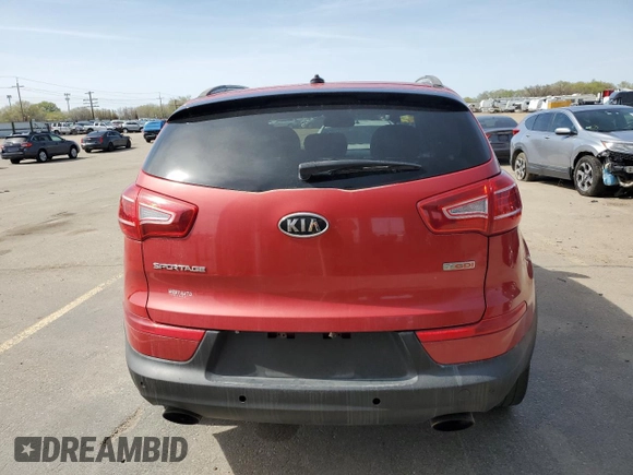 2011 Kia Sportage SX with VIN KNDPCCA69B7151004, listed as a Copart auction lot 52622655 with 147,480 mi miles and Clean Title. Bid and sale history available at carsss.com. Image 6.