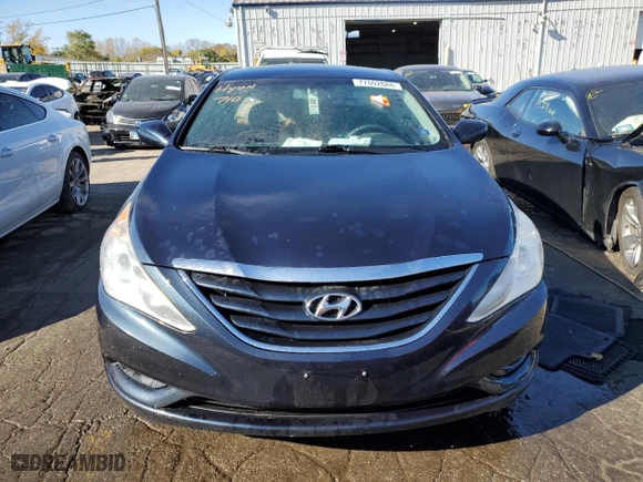2012 Hyundai Sonata GLS with VIN 5NPEB4ACXCH470690, listed as a Copart auction lot 77692684 with 0 mi miles and Salvage Title. Bid and sale history available at carsss.com. Image 5.