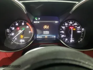 2020 Alfa Romeo Giulia with VIN ZARFANAN7L7633935, listed as a Copart auction lot 45110715 with 69,153 mi miles and Salvage Title. Bid and sale history available at carsss.com. Image 9.