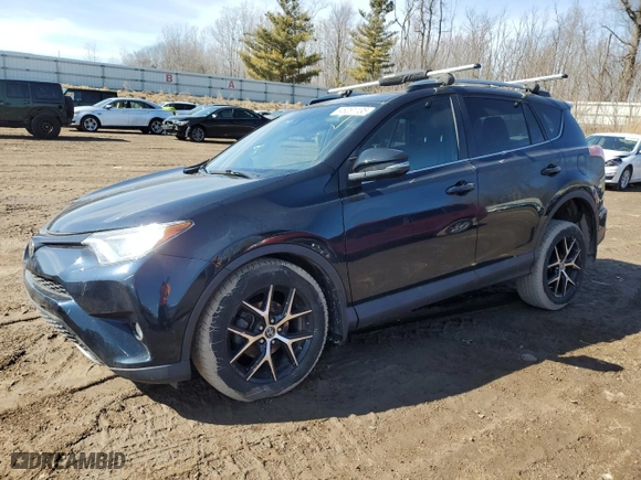2017 Toyota RAV4 SE with VIN 2T3JFREV6HW600203, listed as a Copart auction lot 48281135 with 89,802 mi miles and Clean Title. Bid and sale history available at carsss.com. Image 1.