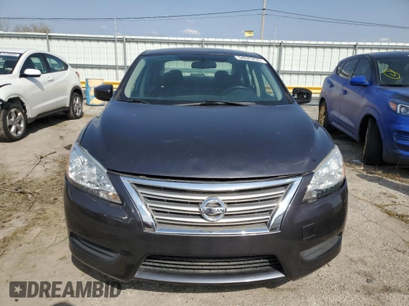 2015 Nissan Sentra SV with VIN 3N1AB7AP8FL648302, listed as a Copart auction lot 54629235 with 135,585 mi miles and Clean Title. Bid and sale history available at carsss.com. Image 5.